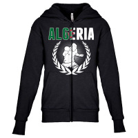 Algeria Table Tennis Fans Jersey Algerian Ping Pong Lovers T Shirt Youth Zipper Hoodie | Artistshot