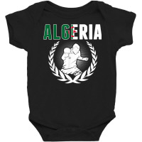 Algeria Table Tennis Fans Jersey Algerian Ping Pong Lovers T Shirt Baby Bodysuit | Artistshot