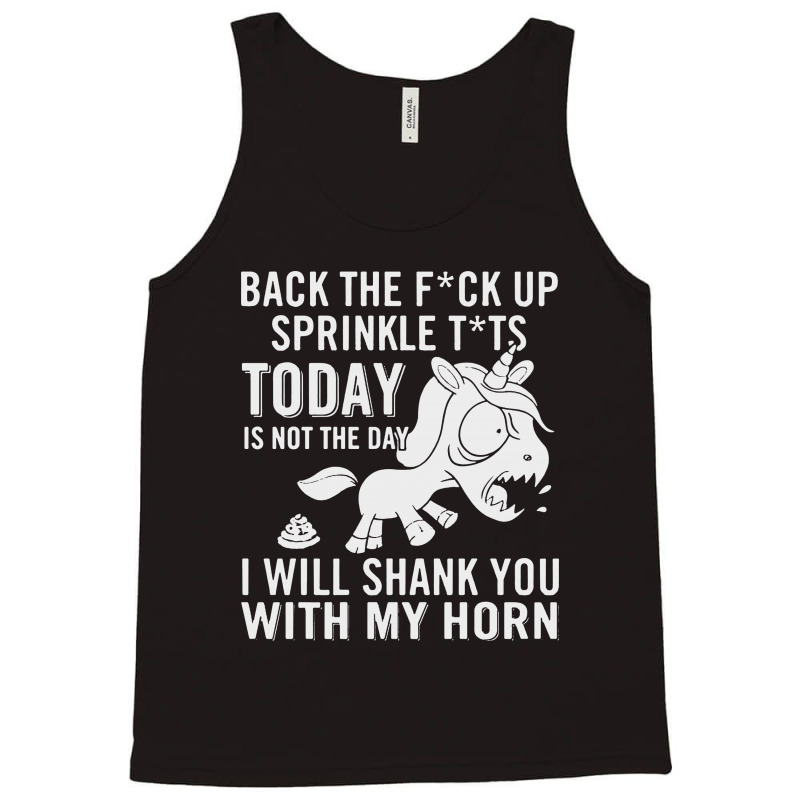 Pink Unicorn Tank Top by frizidan | Artistshot