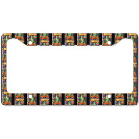 Cartoon Character Green Face Men Women License Plate Frame | Artistshot