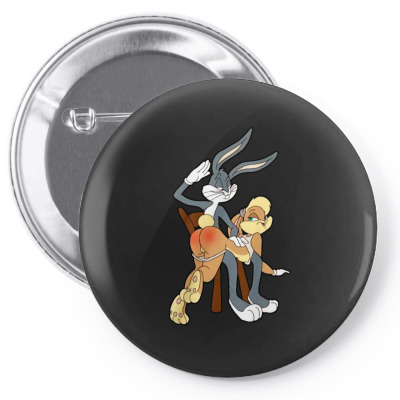 Sexy Rabbits Pin-back Button Designed By Frizidan