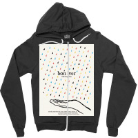 Bon   Megafaun Zipper Hoodie | Artistshot