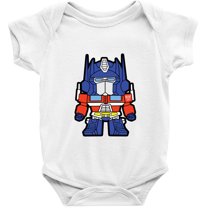 Optimus Prime Chibi Baby Bodysuit by kisahnabi | Artistshot