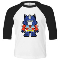 Optimus Prime Chibi Toddler 3/4 Sleeve Tee | Artistshot