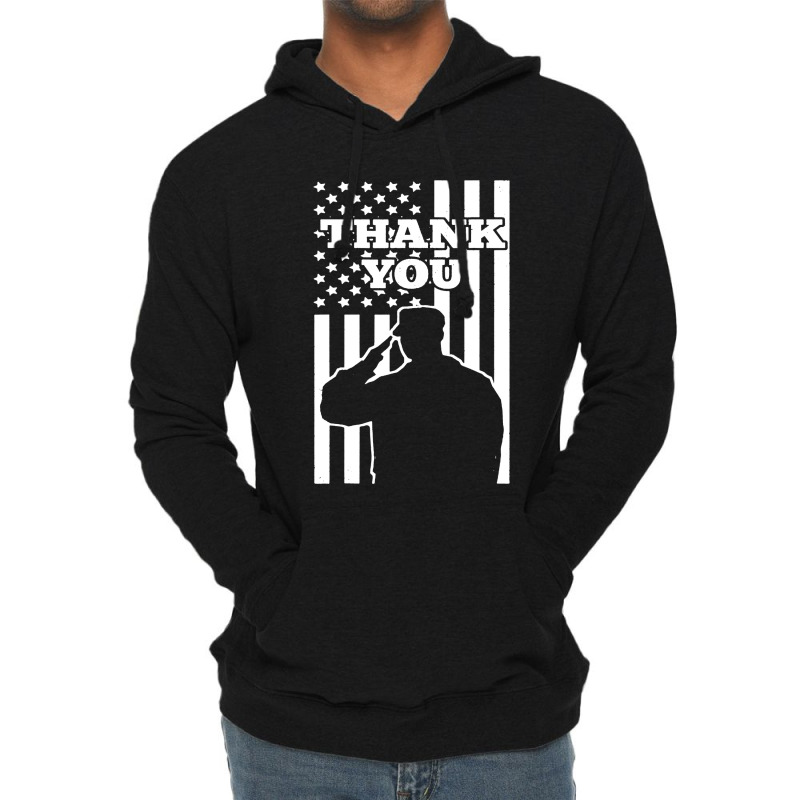 Thank You Veterans Lightweight Hoodie by Firework Tess | Artistshot