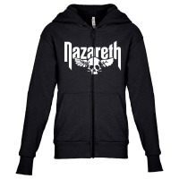 #nazareth Youth Zipper Hoodie | Artistshot