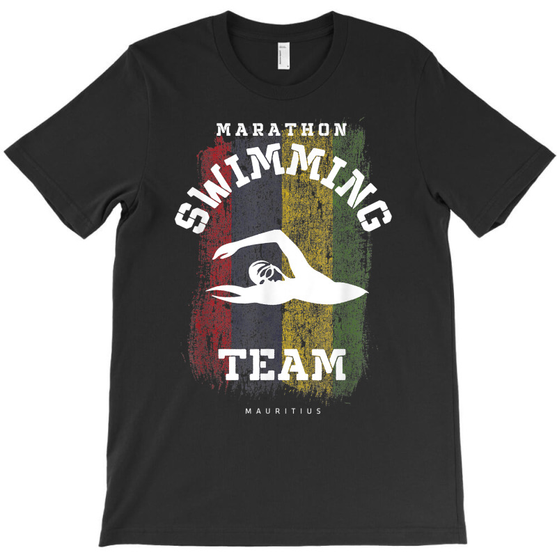 Womens Marathon Swimming Mauritius Water Sports Swimmer T Shirt T-Shirt by yodishsaraveks | Artistshot