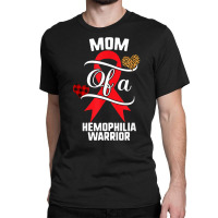 Mom Hemophilia Awareness Leopard Buffalo Plaid Family Gift T Shirt Classic T-shirt | Artistshot