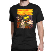 Scratchy's Scream Classic T-shirt | Artistshot