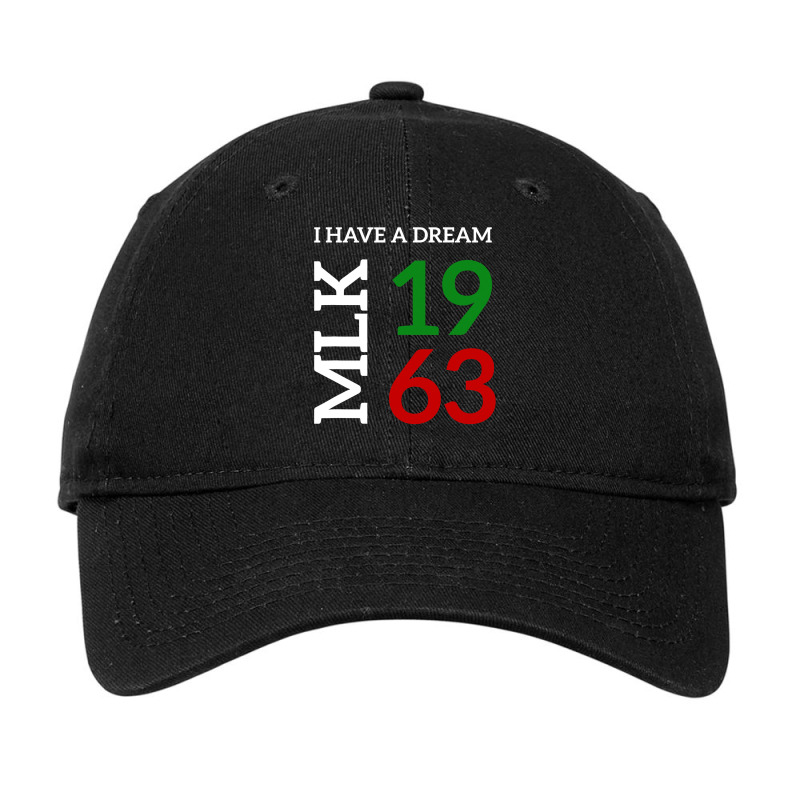 Martin Luther King Day I Have A Dream Black History Mlk Day Adjustable Cap by moonlight2270 | Artistshot