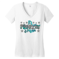 It's Freezin' Season Women's V-neck T-shirt | Artistshot