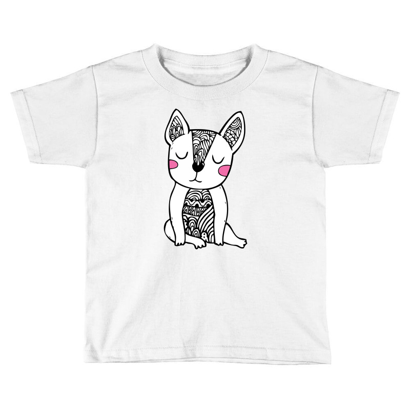 Doodle French Bulldog Toddler T-shirt | Artistshot