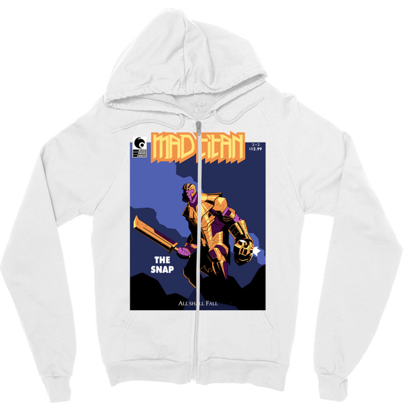 Thamnos Maad Tlitan Zipper Hoodie | Artistshot