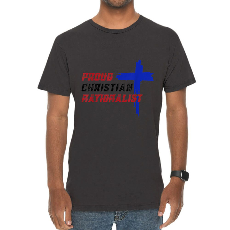 Proud Christian Nationalist For Men Women Vintage T-Shirt by Aria-Proctor | Artistshot