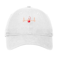 Inspiring Blood Donation Heartbeat For Blood Donors T Shirt Adjustable Cap | Artistshot