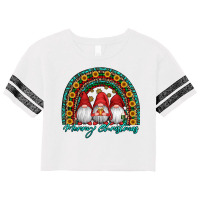 Merry Christmas Gnomes Scorecard Crop Tee | Artistshot