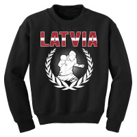 Latvia Table Tennis Fans Jersey Latvian Ping Pong Lovers T Shirt Youth Sweatshirt | Artistshot