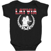 Latvia Table Tennis Fans Jersey Latvian Ping Pong Lovers T Shirt Baby Bodysuit | Artistshot