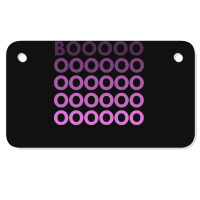 Boo T  Shirt Boooooo. Minimalistic Halloween Design. Simple Halloween Motorcycle License Plate | Artistshot