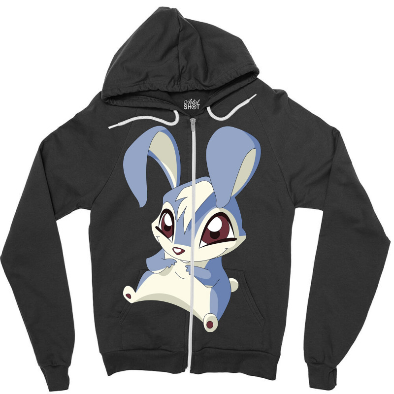 Sticker Kiko Bloom’s Bunny Winx Club Zipper Hoodie | Artistshot