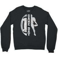 Game Day Football   Cute Football Top T Shirt Crewneck Sweatshirt | Artistshot