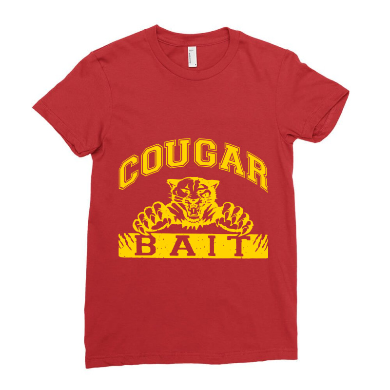 Cougar Bait Ladies Fitted T-Shirt by althubich | Artistshot