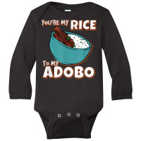 Philippines Filipino Adobo Dish Chicken Pork National Food T Shirt Long Sleeve Baby Bodysuit | Artistshot