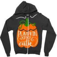 Pumpkin Spice Cutie Delicious Fall Flavor Novelty Item T Shirt Zipper Hoodie | Artistshot