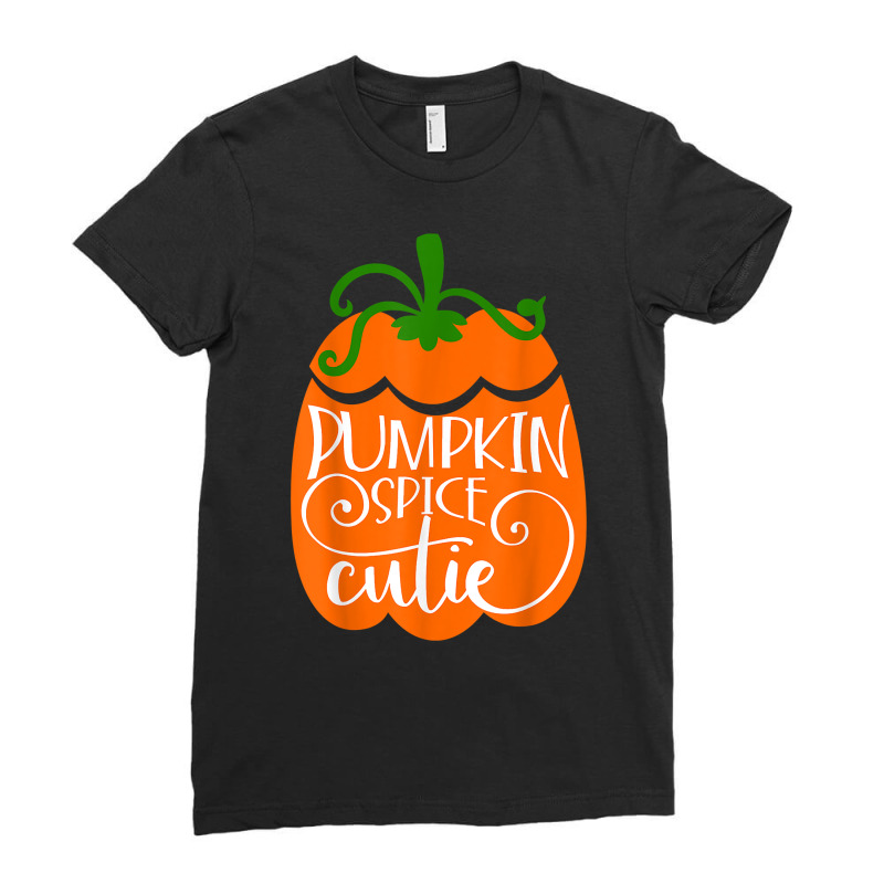 Pumpkin Spice Cutie Delicious Fall Flavor Novelty Item T Shirt Ladies Fitted T-Shirt by efronpngoick3 | Artistshot