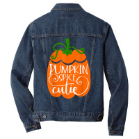 Pumpkin Spice Cutie Delicious Fall Flavor Novelty Item T Shirt Men Denim Jacket | Artistshot