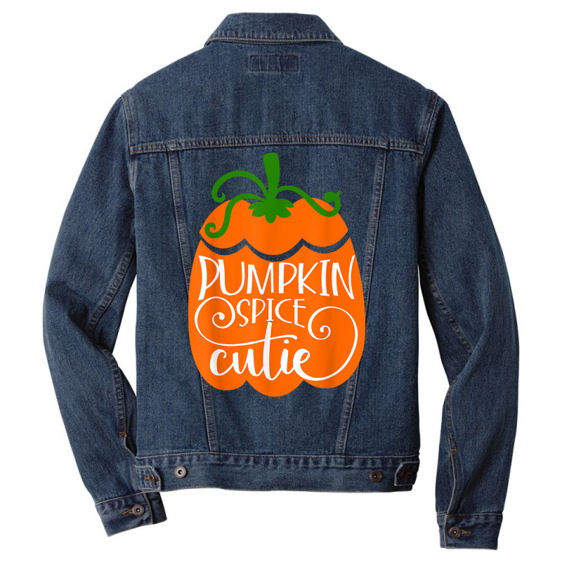 Pumpkin Spice Cutie Delicious Fall Flavor Novelty Item T Shirt Men Denim Jacket by efronpngoick3 | Artistshot