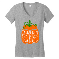 Pumpkin Spice Cutie Delicious Fall Flavor Novelty Item T Shirt Women's V-neck T-shirt | Artistshot