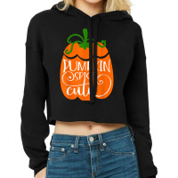 Pumpkin Spice Cutie Delicious Fall Flavor Novelty Item T Shirt Cropped Hoodie | Artistshot