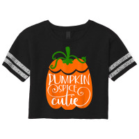 Pumpkin Spice Cutie Delicious Fall Flavor Novelty Item T Shirt Scorecard Crop Tee | Artistshot