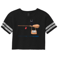 Studio Delivery Service Jiji Black Cat Anime 1 T Shirt Scorecard Crop Tee | Artistshot