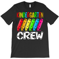 Kindergarten Crew Back To School Crayon Teacher Student T Shirt T-shirt | Artistshot