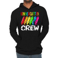 Kindergarten Crew Back To School Crayon Teacher Student T Shirt Lightweight Hoodie | Artistshot