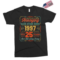 Vintage 25th Anniversary Wedding 25 Years Of Marriage 1997 T Shirt Exclusive T-shirt | Artistshot