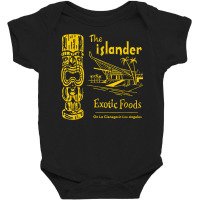 The Islander   Los Angeles, Ca   Vintage Tiki Bar Funny T Shirt Baby Bodysuit | Artistshot