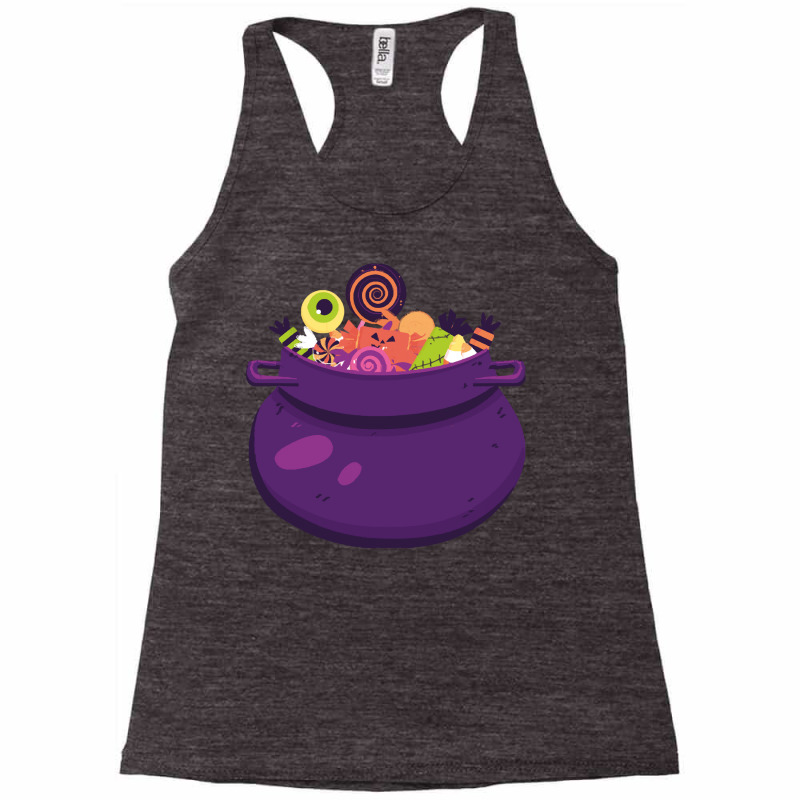 Candy Corn T  Shirt Spell Candy T  Shirt Racerback Tank by difficultasian | Artistshot