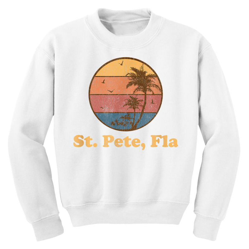 Retro St Petersburg Florida T Shirt Vintage 70s Sunset Tee Youth Sweatshirt by AdvaitaLanderos | Artistshot