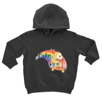 Take No Shit! Faded Style 80s Rainbow Meme Design   Nihilist Memes Toddler Hoodie | Artistshot