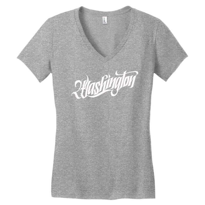 Washington State Women's V-neck T-shirt | Artistshot