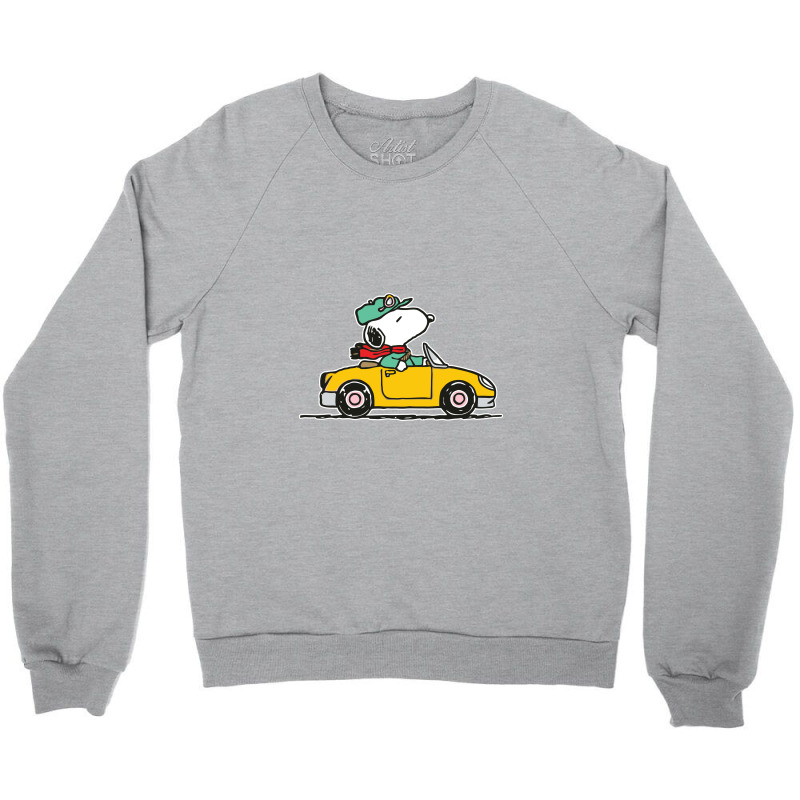 Funny Peanuts Car Crewneck Sweatshirt | Artistshot