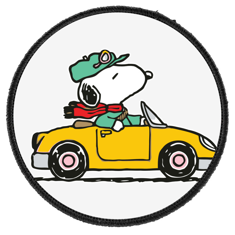 Funny Peanuts Car Round Patch | Artistshot