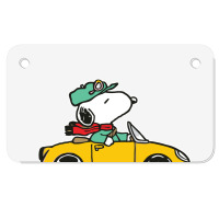 Funny Peanuts Car Motorcycle License Plate | Artistshot