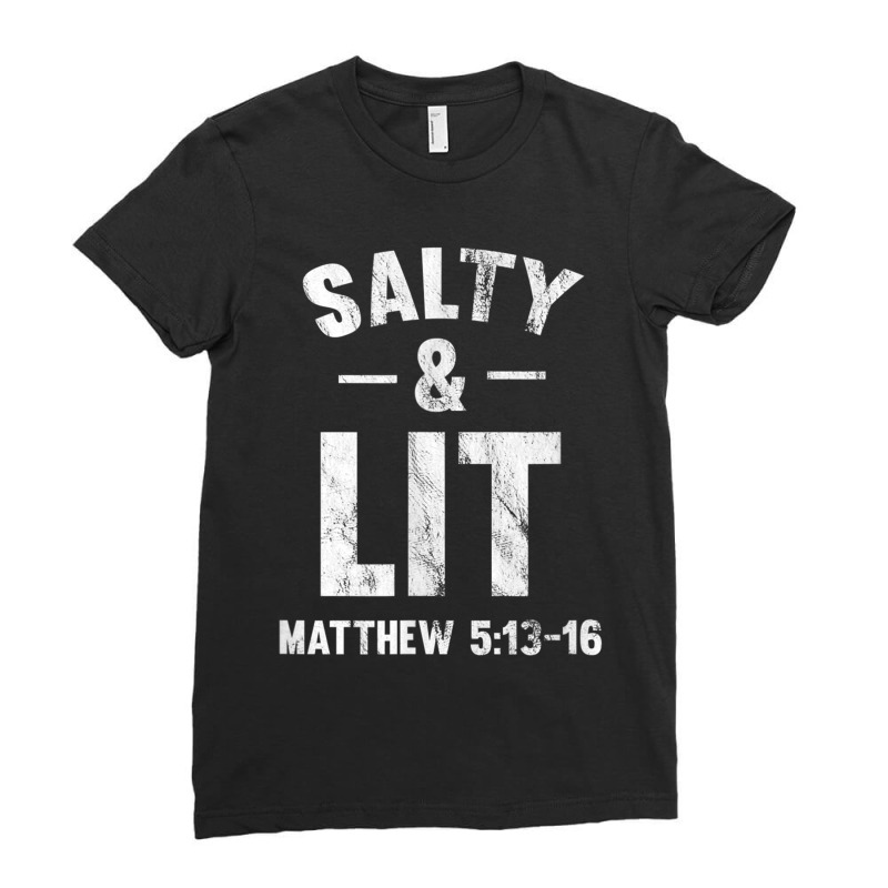 Salty & Lit Matthew 513-16 Character Videogames Ladies Fitted T-Shirt by Aria-Proctor | Artistshot