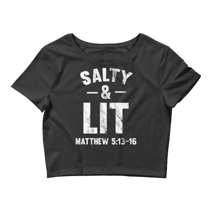 Salty & Lit Matthew 513-16 Character Videogames Crop Top by Aria-Proctor | Artistshot