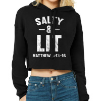 Salty & Lit Matthew 513-16 Character Videogames Cropped Hoodie | Artistshot