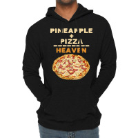 Pineapple Pizza Quote Hawaiian Pizza Funny Saying T Shirt Lightweight Hoodie | Artistshot